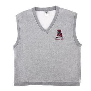 90s Alabama Crimson Tide sweatshirt vest 1990s  vintage